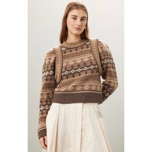 Sea New York Brown Finija Sweater Size M (US 6-8) casual business